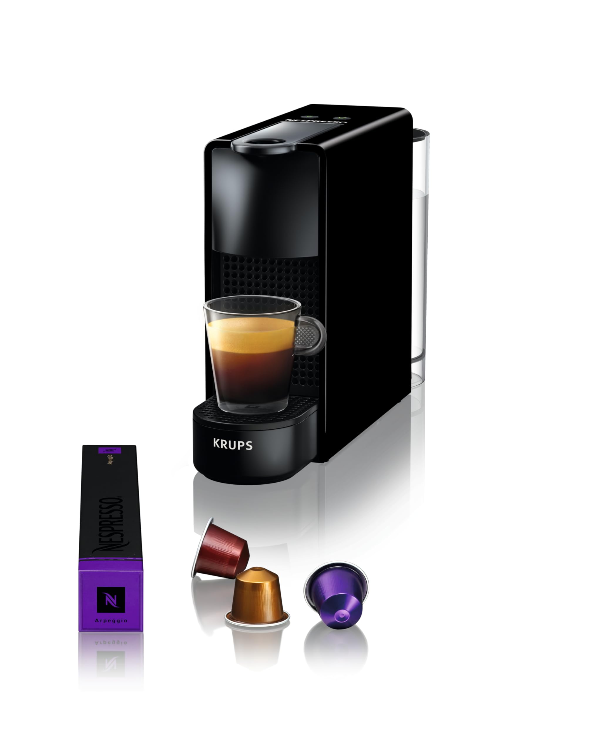Machine à Café Essenza Mini Noire – Cafetière Capsules Compacte