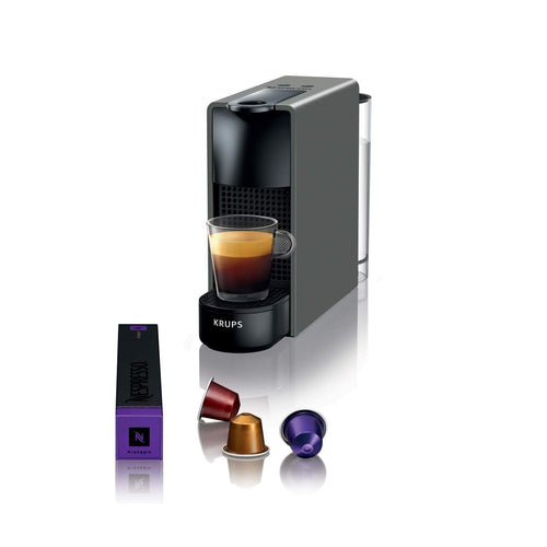 Machine à Café Essenza Mini Gris Intense – Ultra-Compacte