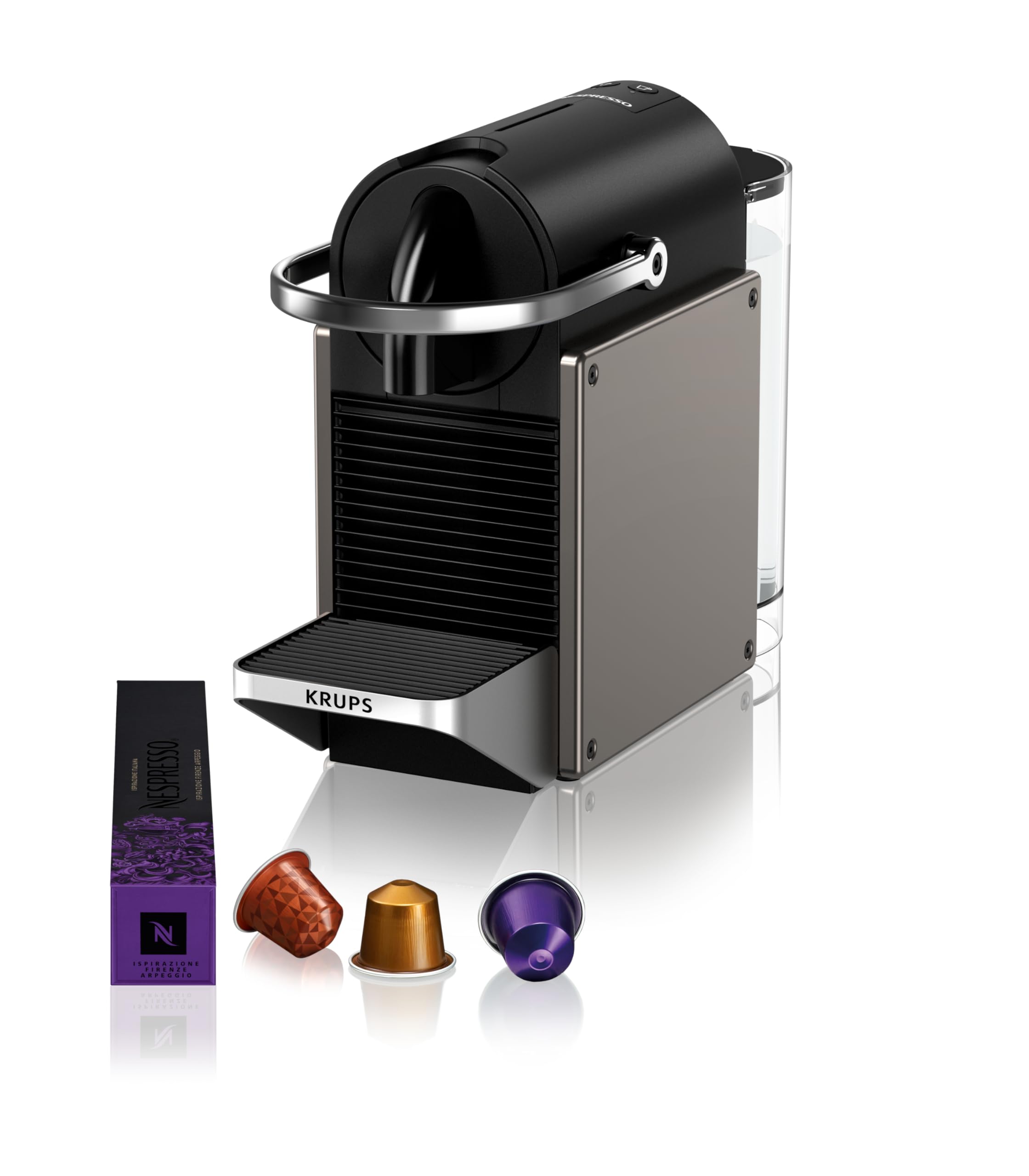 Machine à Café Pixie Titane – Petite Mais Puissante