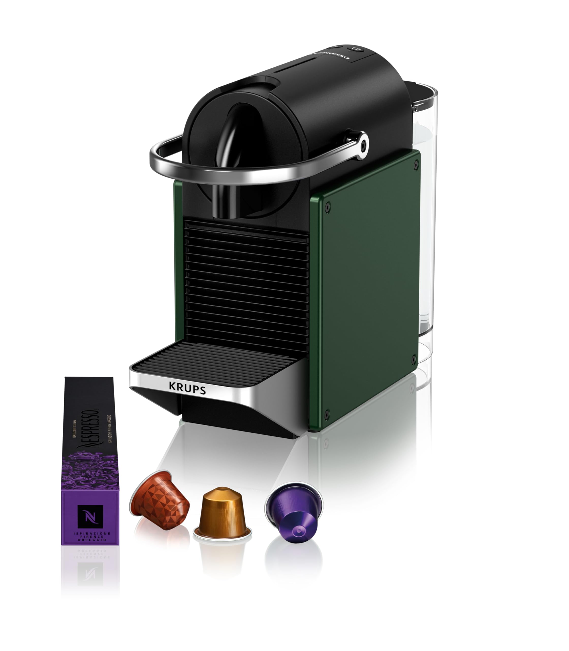 Machine à Café Pixie Vert Foncé – Compacte & Design